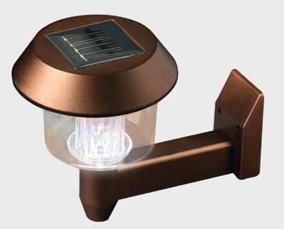 Solar Powered Outdoor LED Wall Light