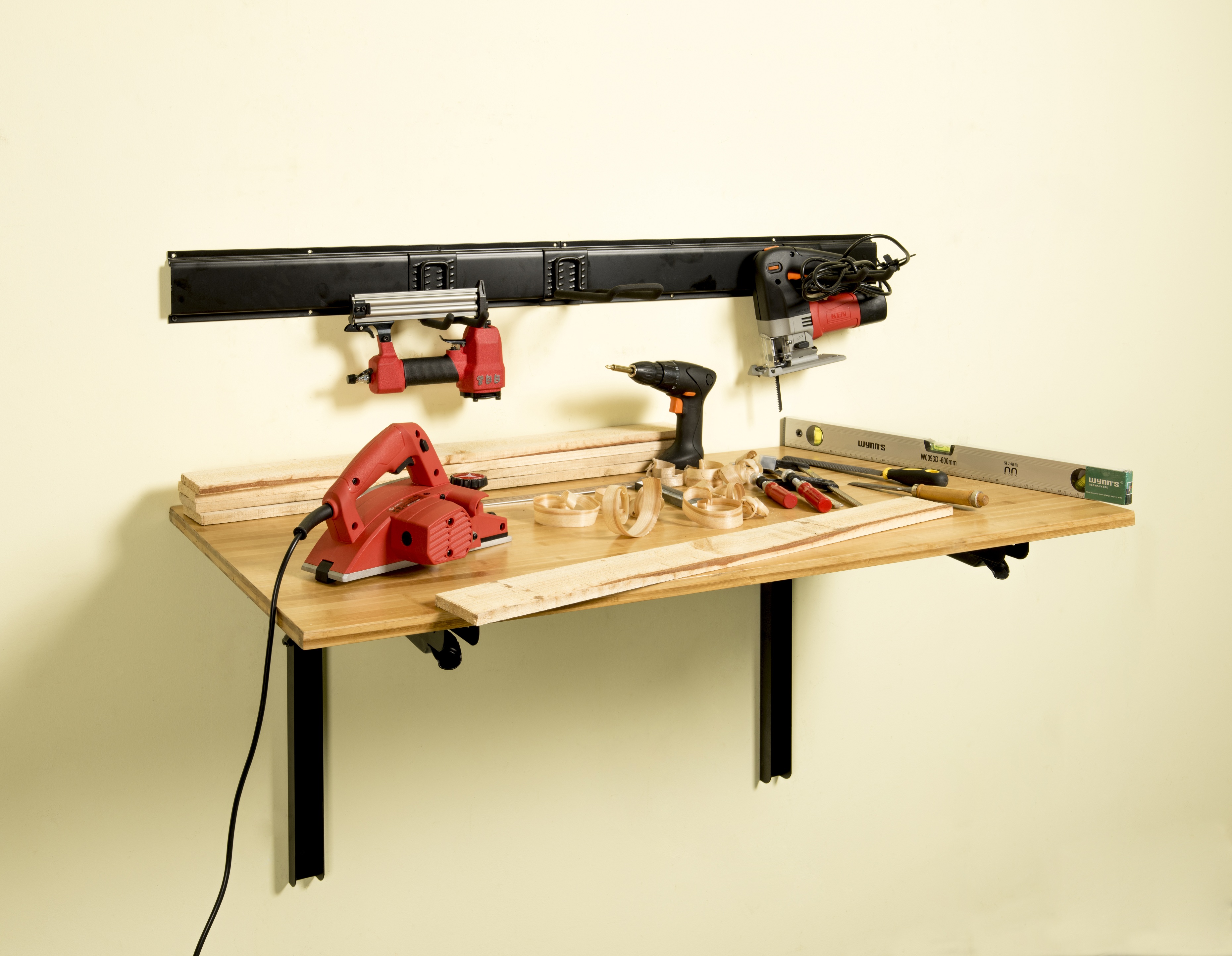 Wall Mounted Folding Workbench - Image 2