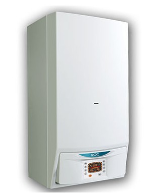 Wall-Mounted Gas Boiler for Hot Water and Heating