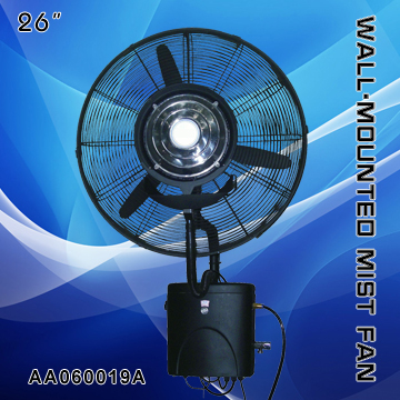 26-Inch Wall-Mounted Misting Fan