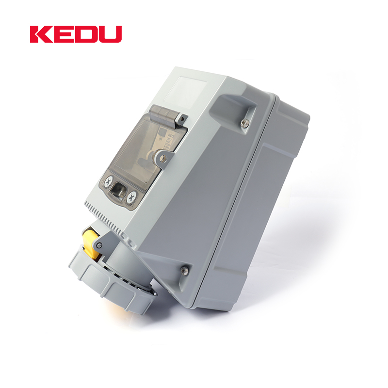 IP67 Wall Mounted Socket Outlet with RCCB