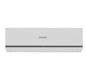 Wall mounted air conditioner airflow display