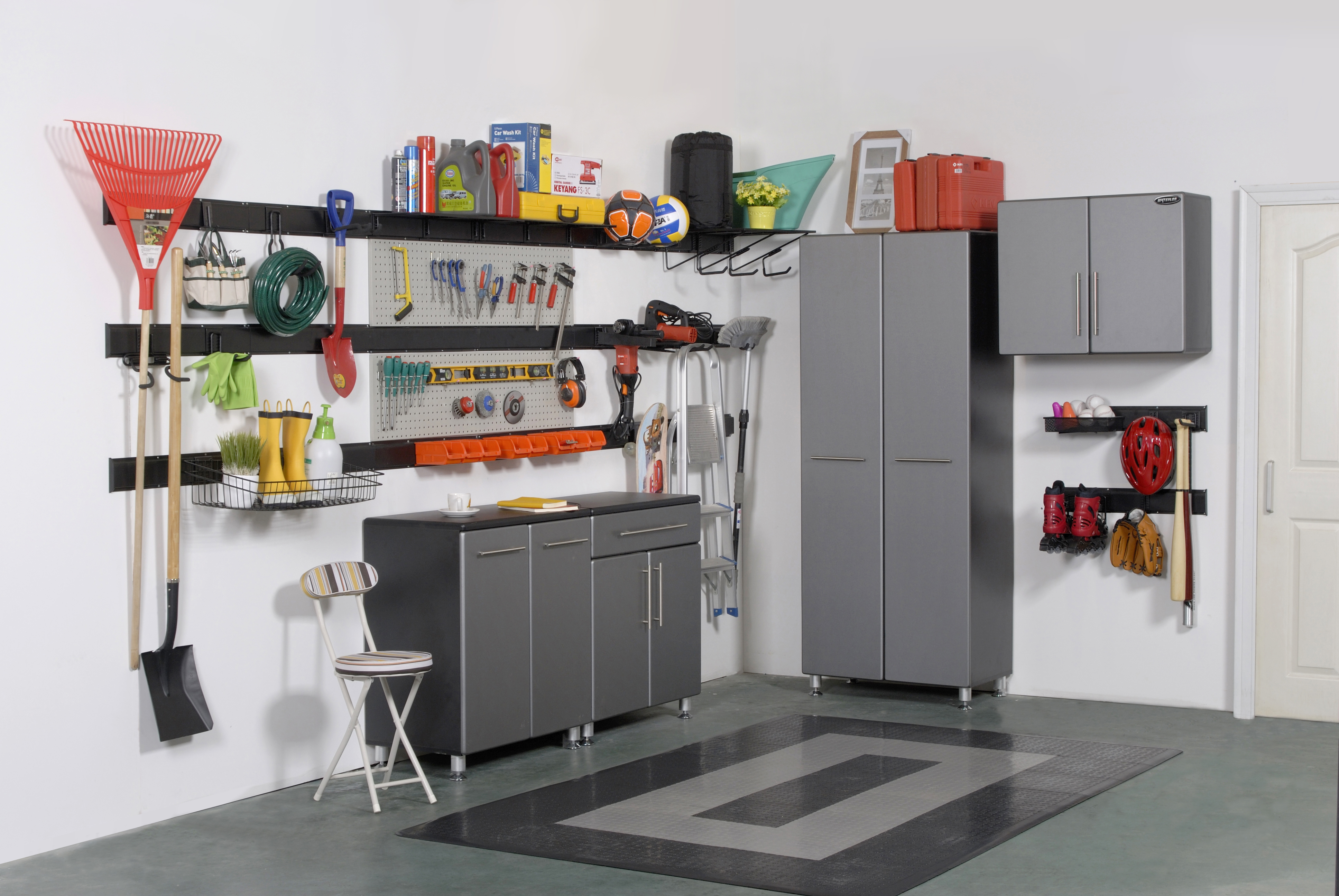 Wall Storage Rail&Hook Kit - Image 2
