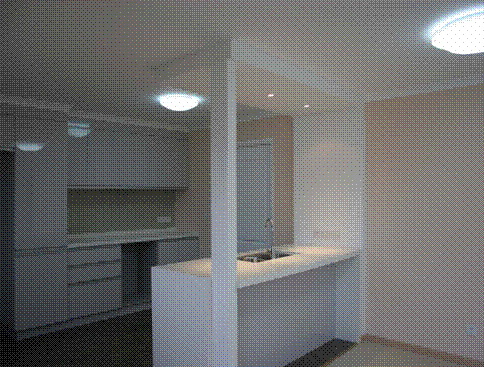 Modern Kitchen Cabinetry with Sink and Storage