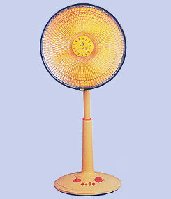 Electric Space Heater with Adjustable Pedestal