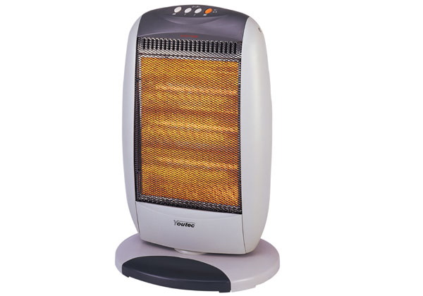 Electric Space Heater with Adjustable Settings