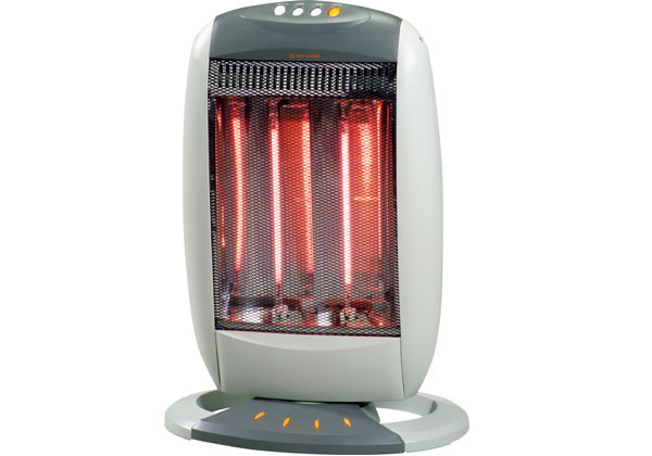 Electric Space Heater with Metal Grill