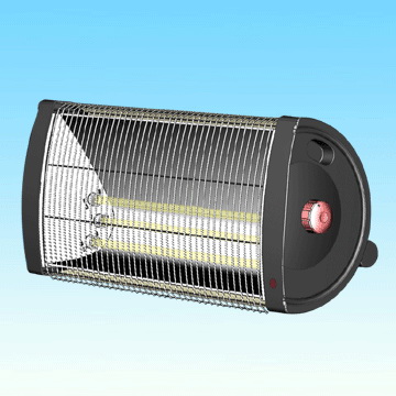 Electric Space Heater with Protective Grill