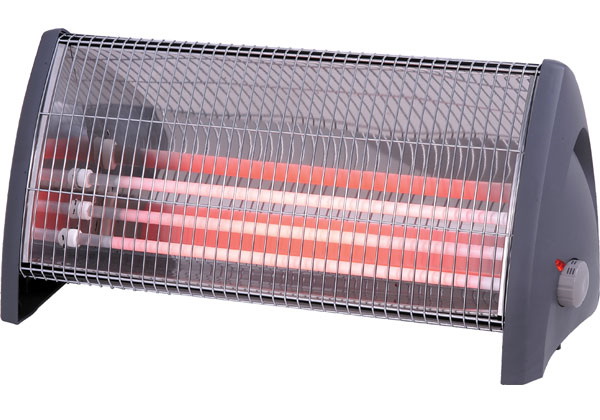 Electric Space Heater with Quartz Heating Elements