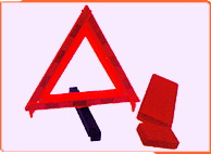 Collapsible Vehicle Warning Triangle