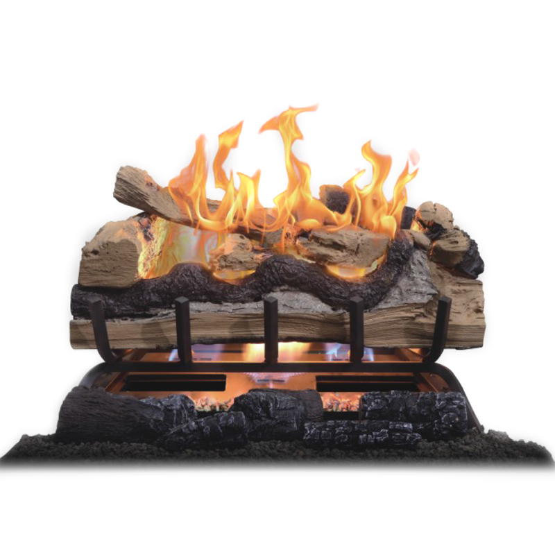 Vent-Free Ceramic Gas Log Set