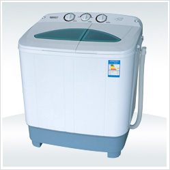 Compact Dual Tub Washing and Spin Drying Machine