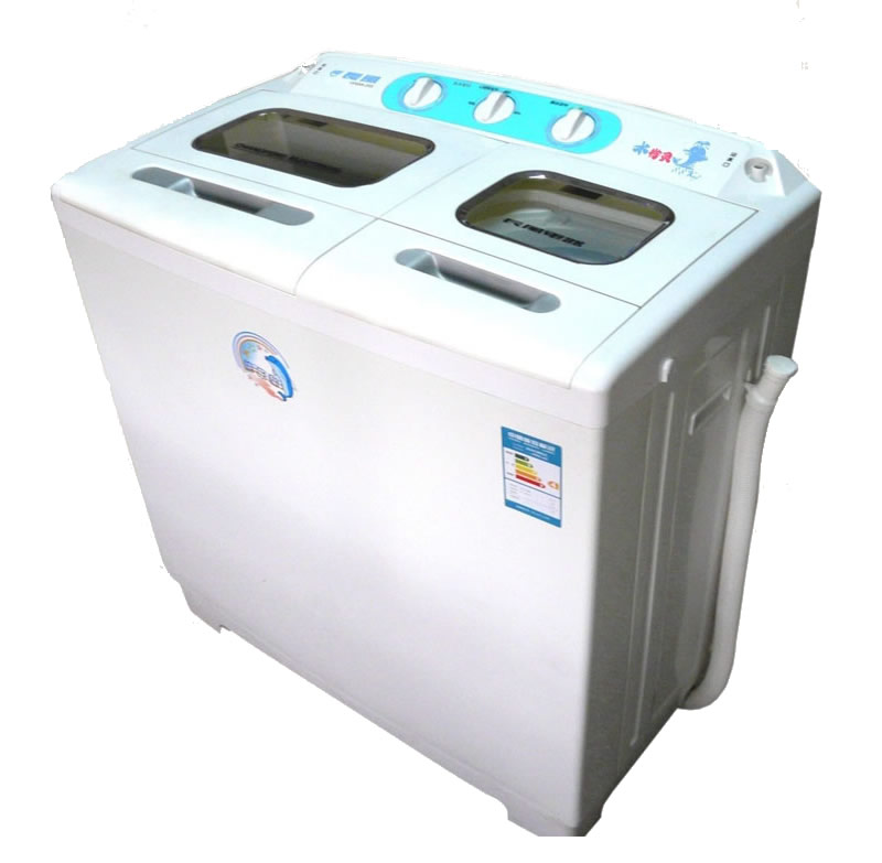 Twin Tub Washing Machine with Spin Dryer