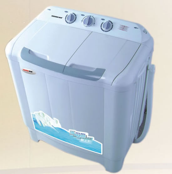 Twin Tub Washing Machine with Spin Dryer