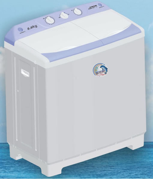 Twin Tub Washing Machine with 8.8kg Capacity