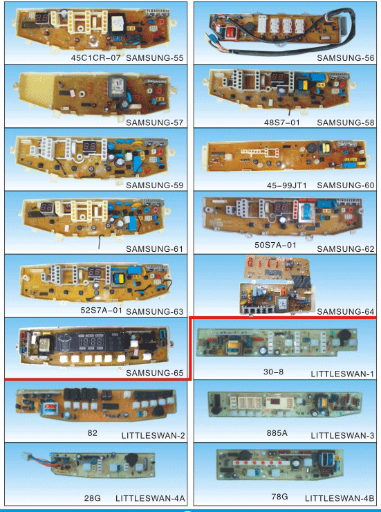 Washing Machine Dryer Control Circuit Board
