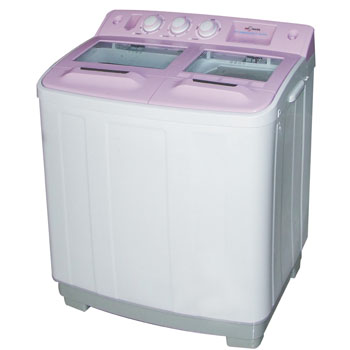 Twin Tub Washing Machine with Spin Dryer