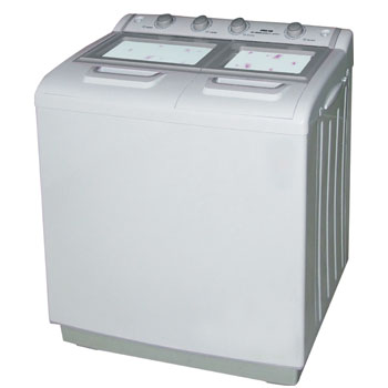 Twin Tub Washing Machine with Spin Dryer