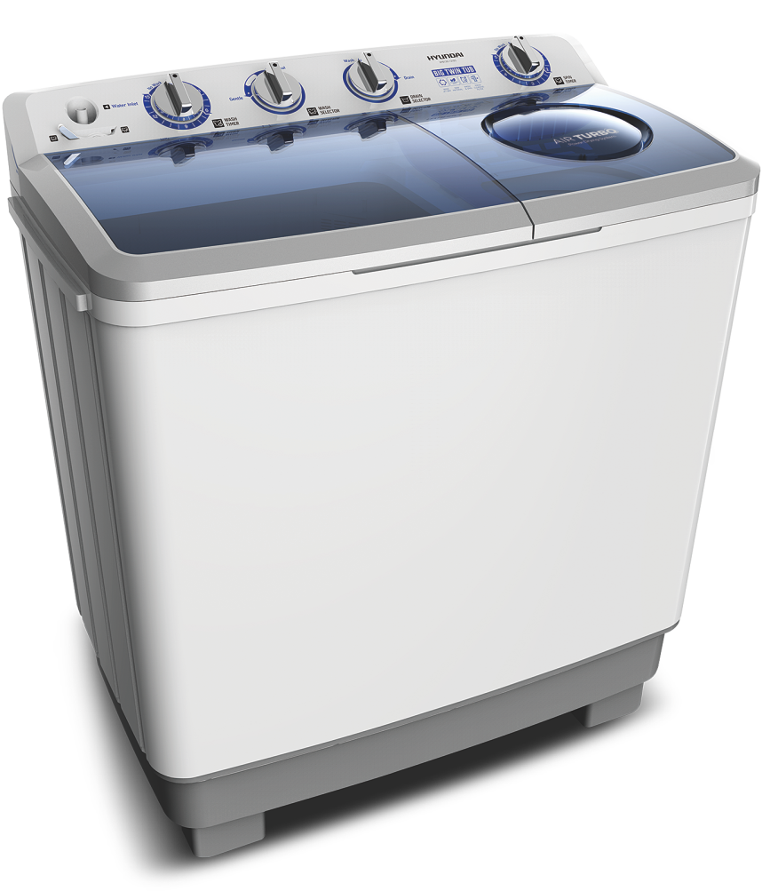 Twin Tub Washing Machine with Spin Dryer