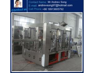 Automated bottle filling station detail