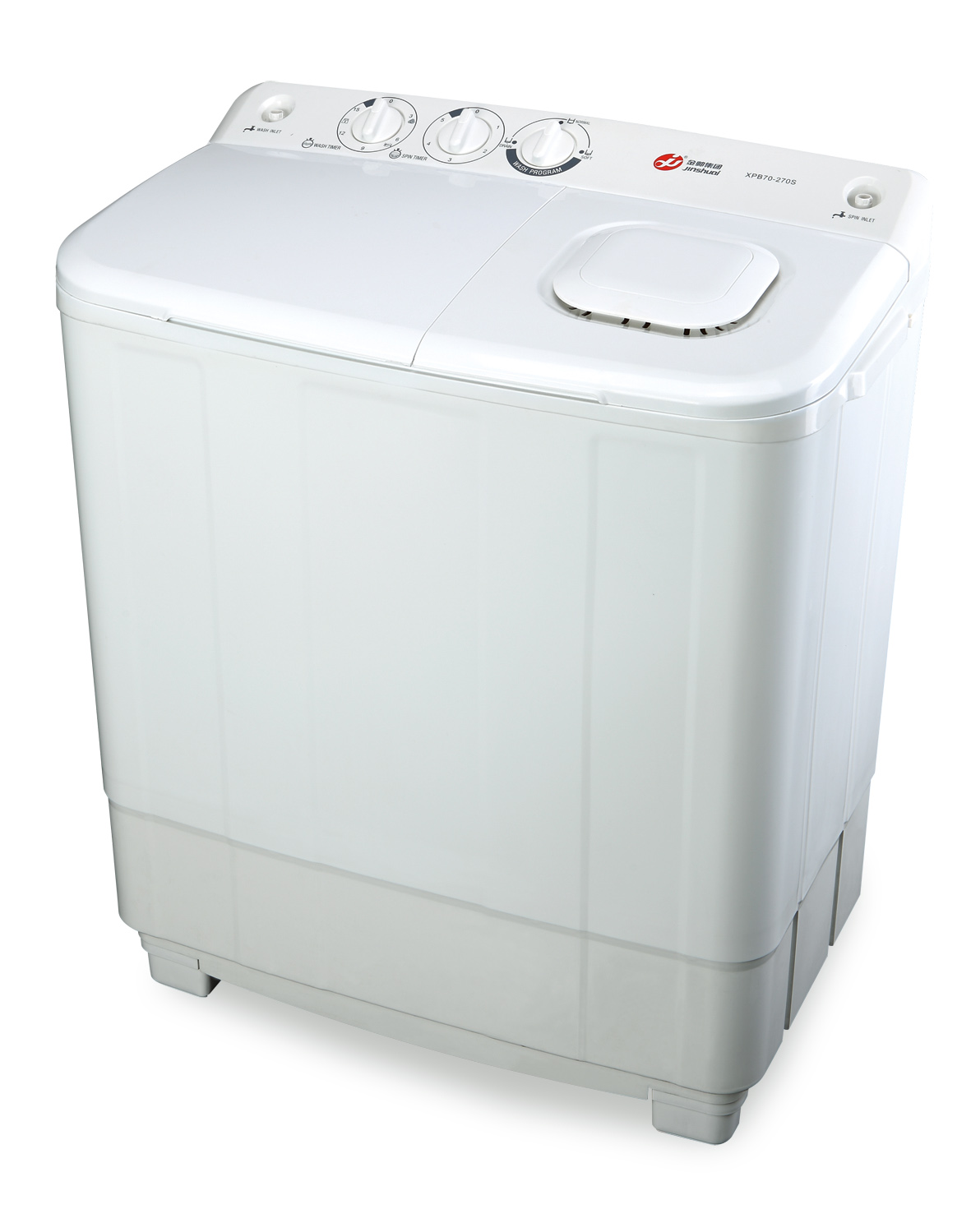 Twin Tub Washing Machine with Timer Controls