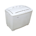 Twin-Tub Washing Machine with Separate Wash and Spin Cycles