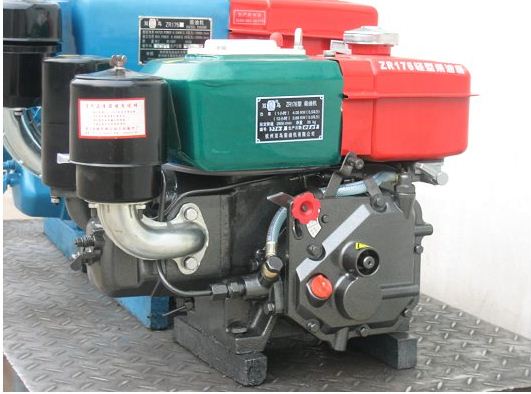 Single-Cylinder Water-Cooled Diesel Engine