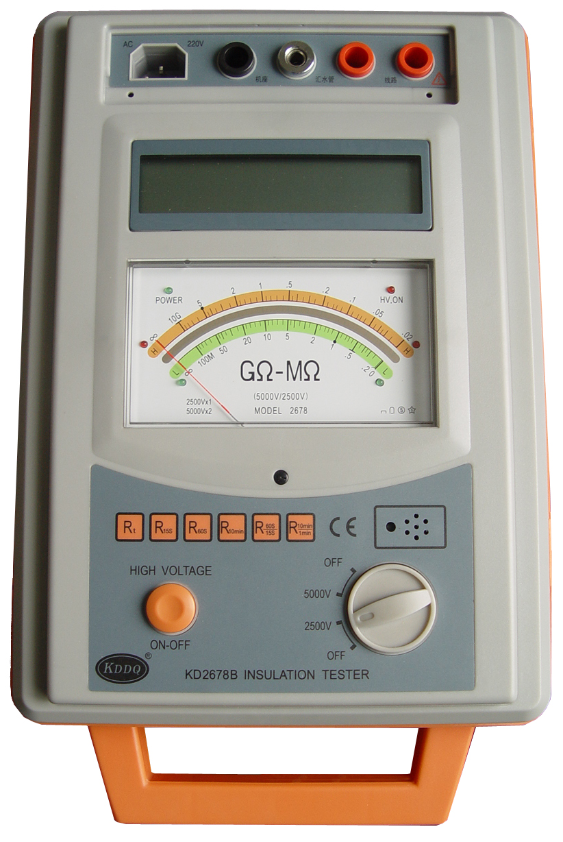 water-cooled power Generator Insulation Tester - Image 3