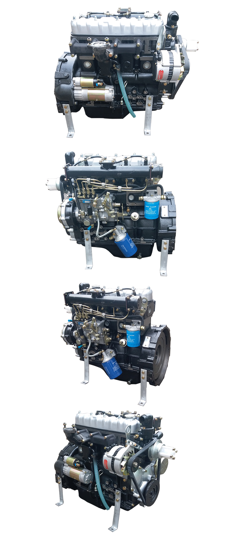 4-cylinder diesel engine for generator applications