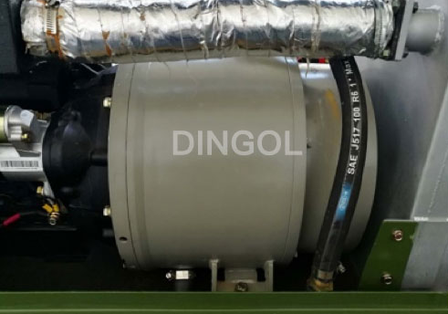 Water-Cooled Alternator for Power Generation