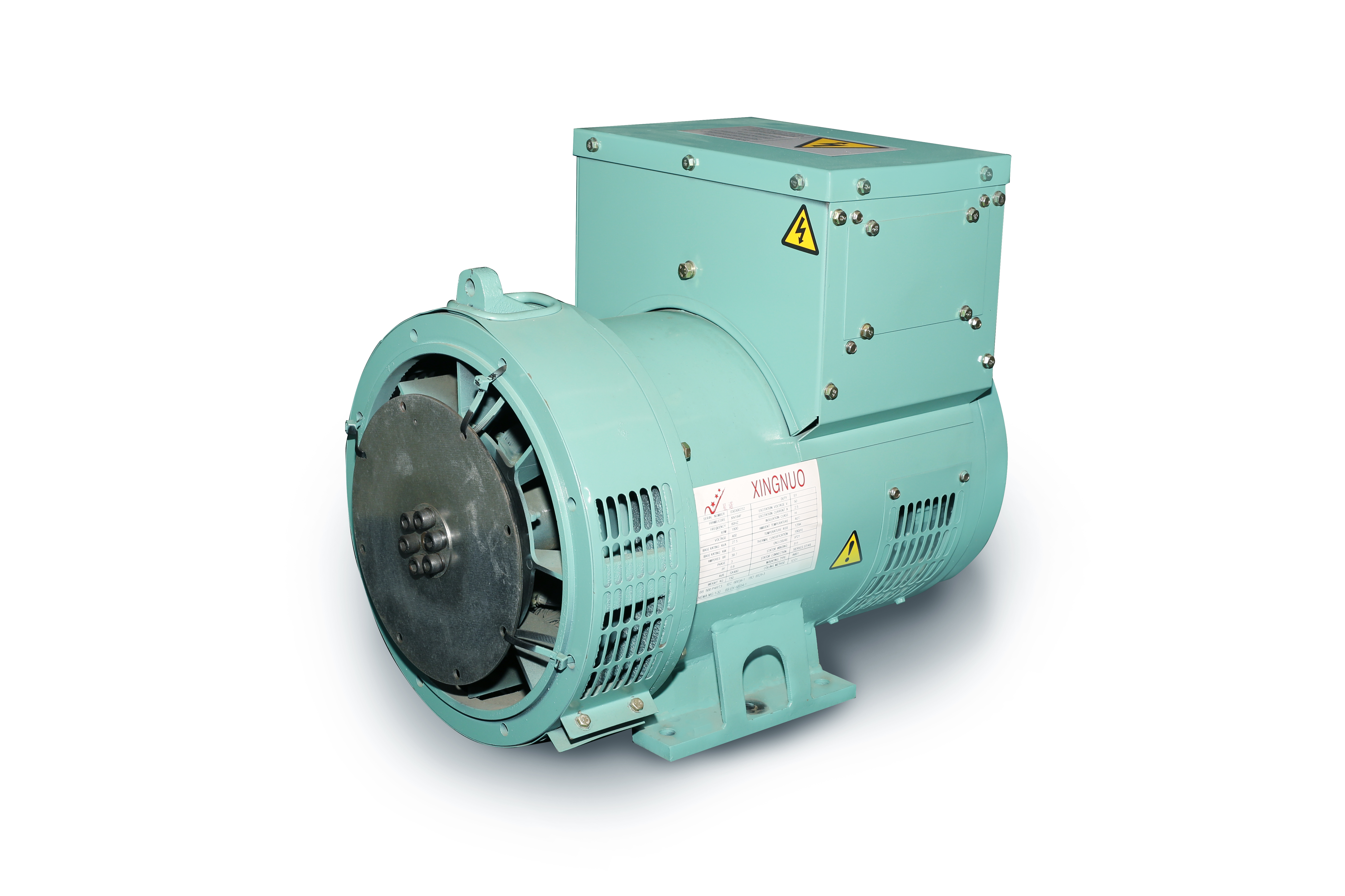 Water-Cooled Alternator for Power Generation