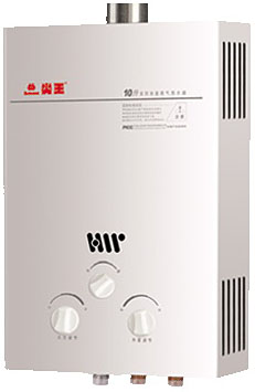Household Water Heater with Adjustable Controls