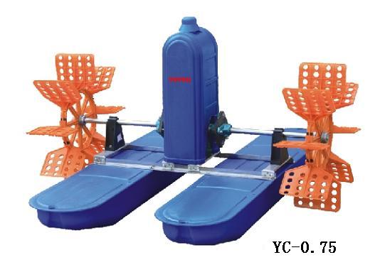 Dual Paddlewheel Aerator for Aquaculture