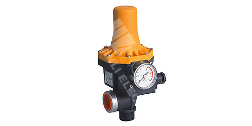 Automatic Water Pump Pressure Controller with Gauge