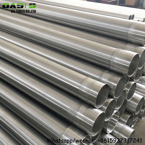 Stainless Steel Wire Wrap Screen for Water Well Drilling