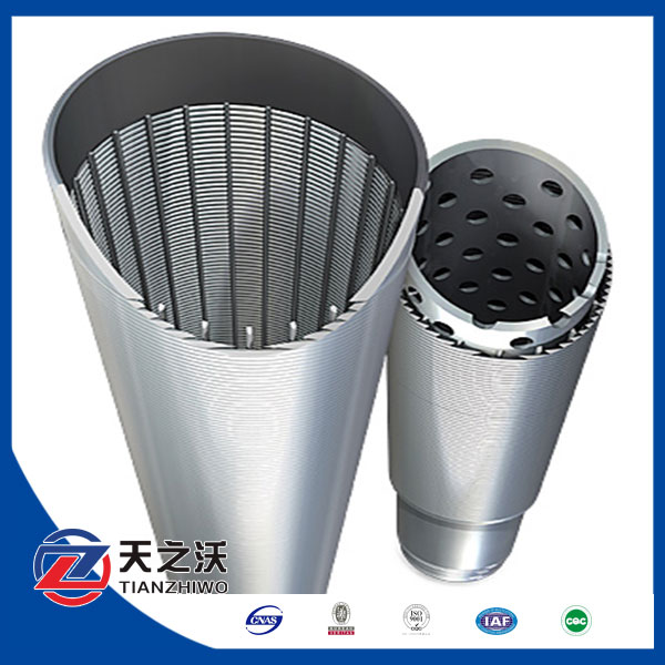 Wedge Wire Water Well Screen Pipe