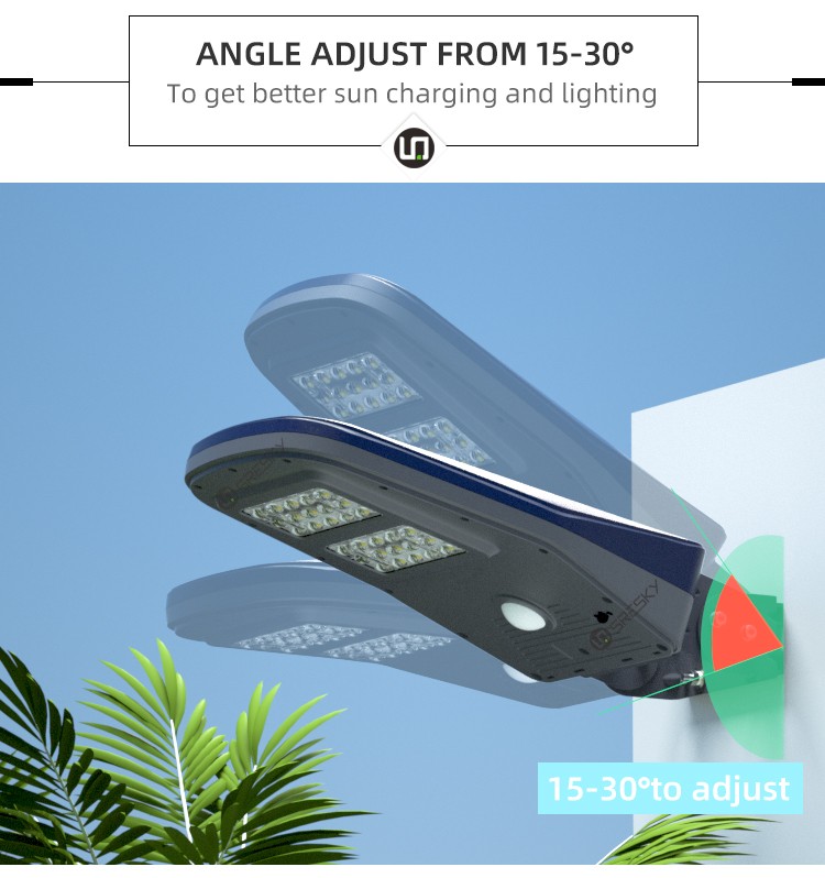 Waterproof IP65 Outdoor LED Motion Sensor Courtyard Solar Led Street Garden Light - Image 3