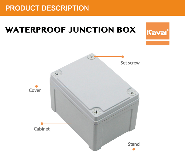 Waterproof electrical enclosure details