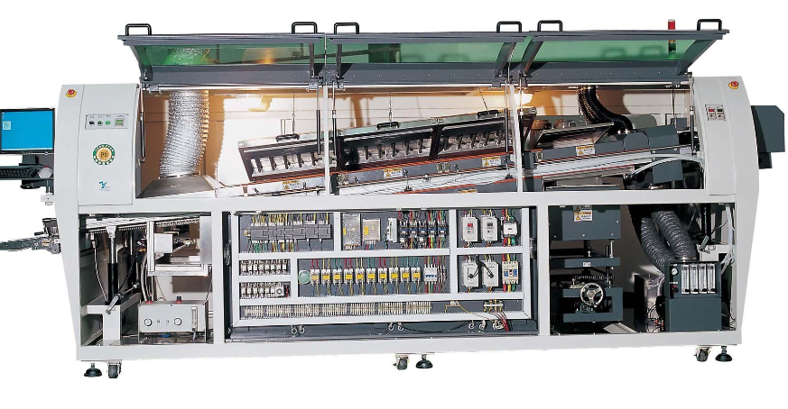 Automated Wave Soldering Machine for PCB Assembly
