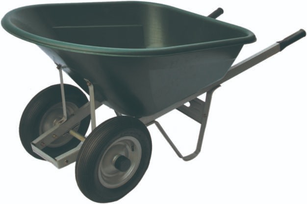 10 Cubic Foot Steel Frame Wheelbarrow