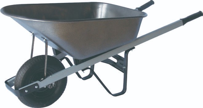 6 cu.ft. Steel Wheelbarrow with Pneumatic Tire