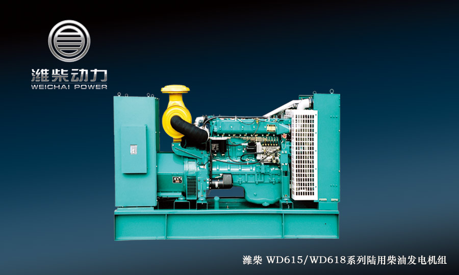 WD615/618 Series Diesel Generator Set