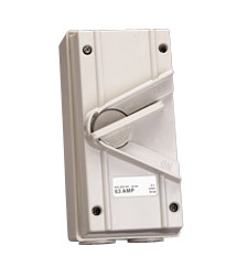 Weather Protected Electrical Isolation Switch