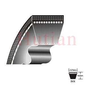 Raw Edge Cogged V-Belt 3VX