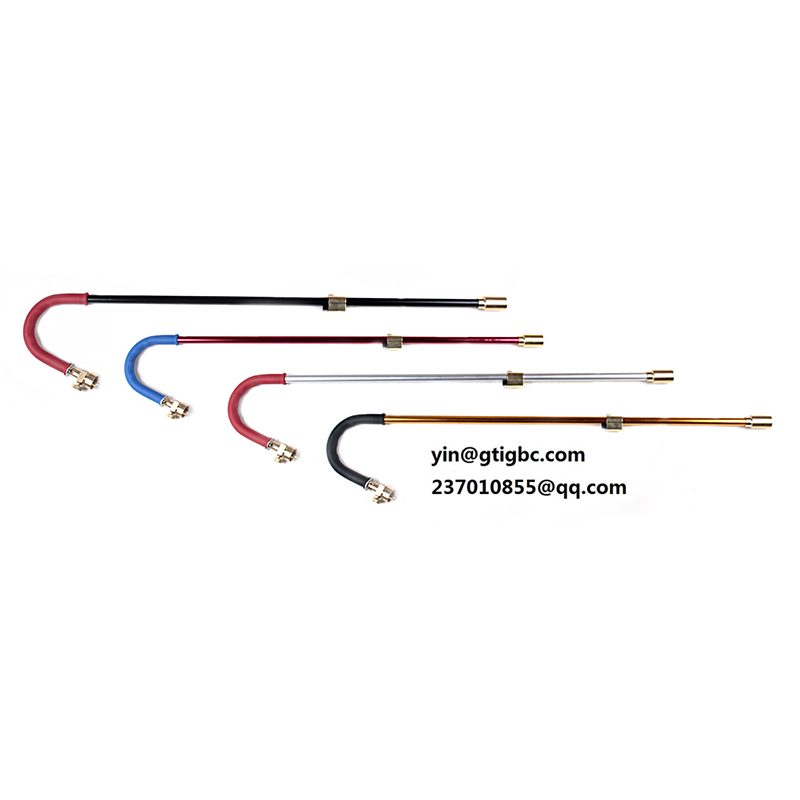 Curved Hose Weed Burner Wand