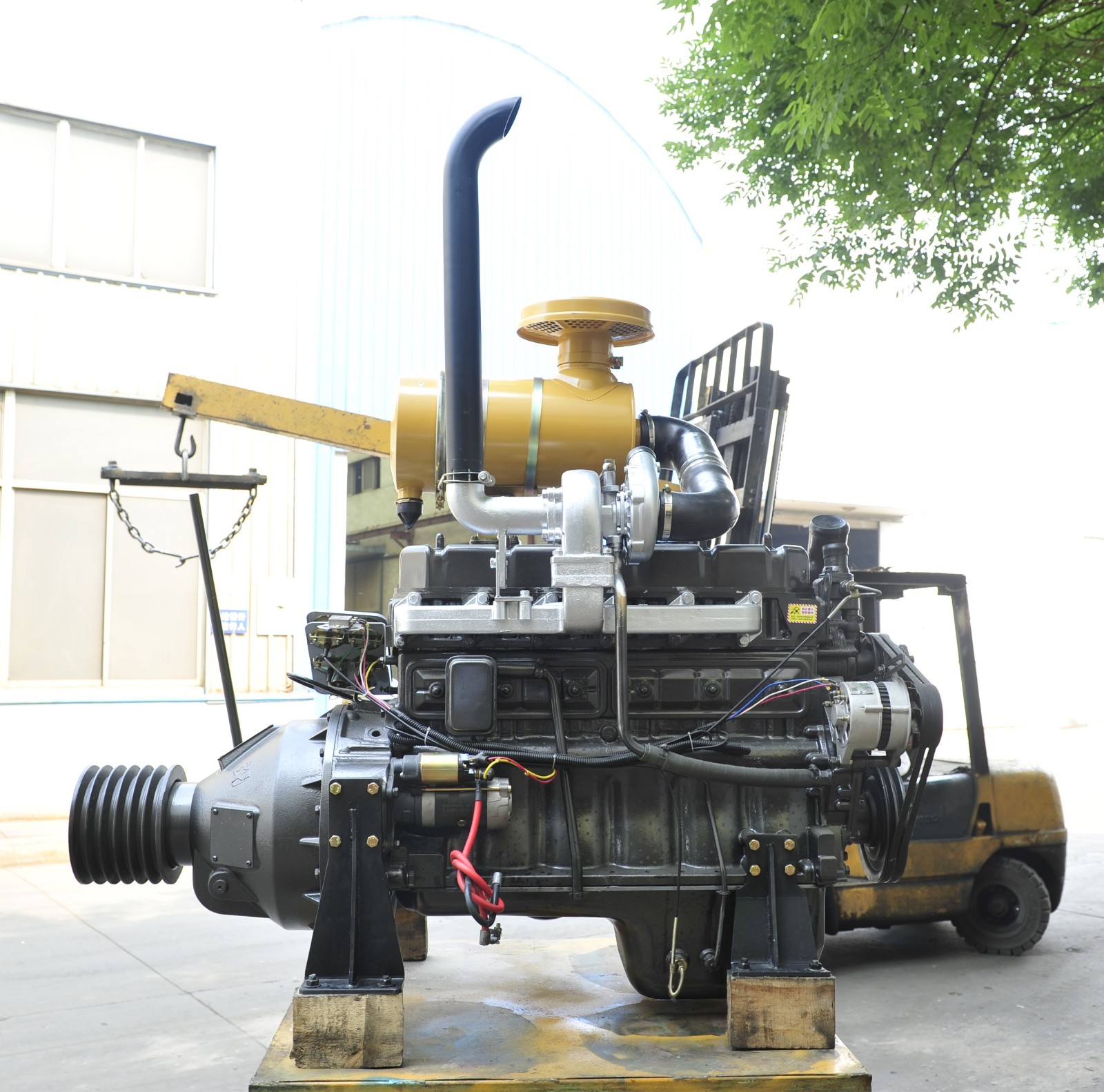 Weifang Ricardo stationary diesel engine 94kw/127Hp R6105ZP 2000rmp fixed power diesel eng - Image 2