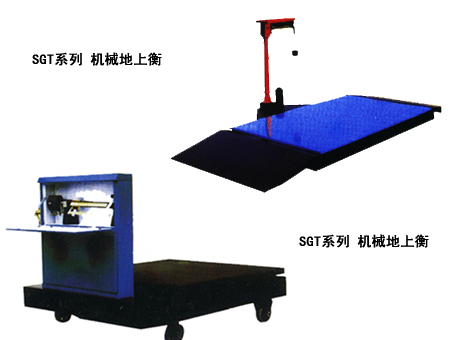 Industrial Mechanical Weighing Scale with Ramp