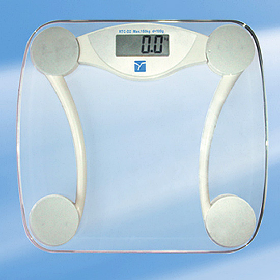 Digital Personal Weight Scale with Glass Platform