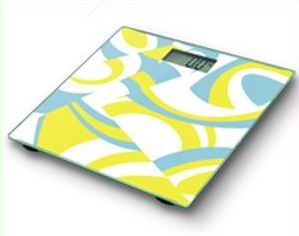 Digital Bathroom Scale with Glass Top