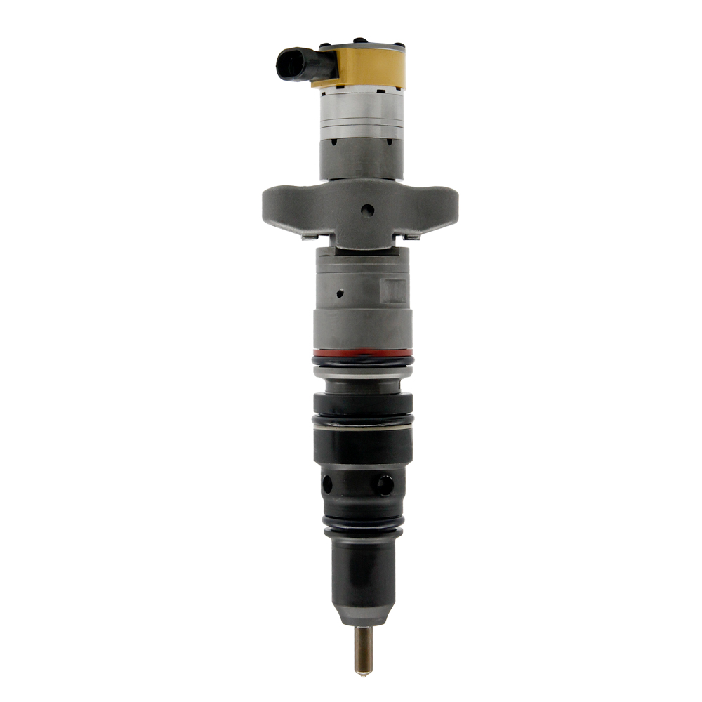 Close up view of the 387-9428 fuel injector showing construction details